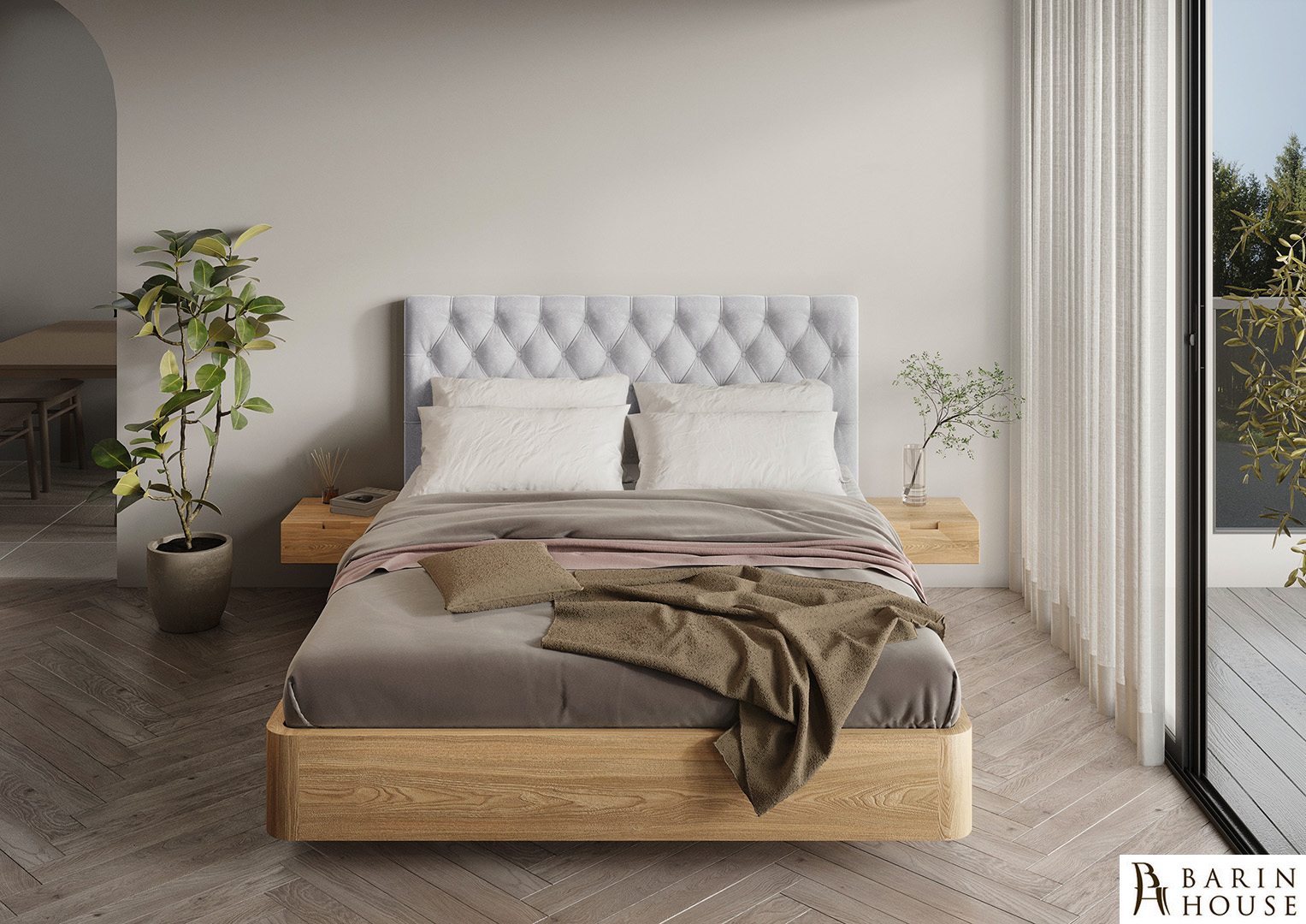 купити Ліжко Копенгаген (ясен) 334574 photo 1