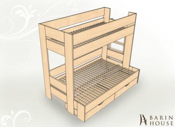 купити Дворівневе ліжко Міцне 173975