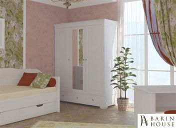 Купить Шкаф БЕЙЛИ 3-х дверный с зеркалом 145621