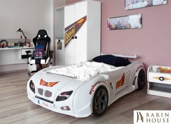 купити Кровать-машина Форсаж (белый) 175615