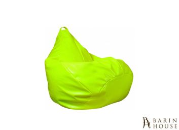 Купить Кресло груша Экокожа лимон 188027