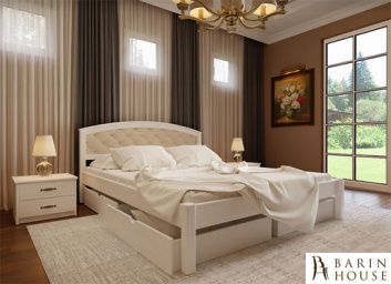 Купить Кровать Британия мягкое изголовье 169312