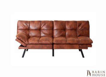 Купить Диван Алабама коричневый кожзам 288225