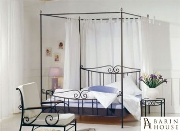 купити Ліжко металева з балдахіном Інга 217939