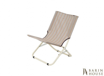 Купить Шезлонг Мини (текстилен беж полоса) 187245