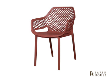 Купить Стул садовый пластиковый BICA Aria красный 327888