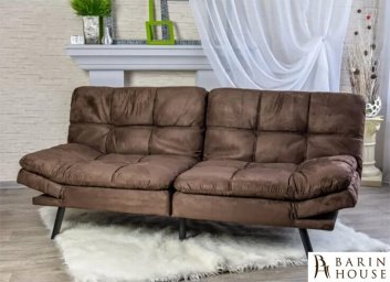 Купить Диван Алабама шоколадный (велюр) 287661