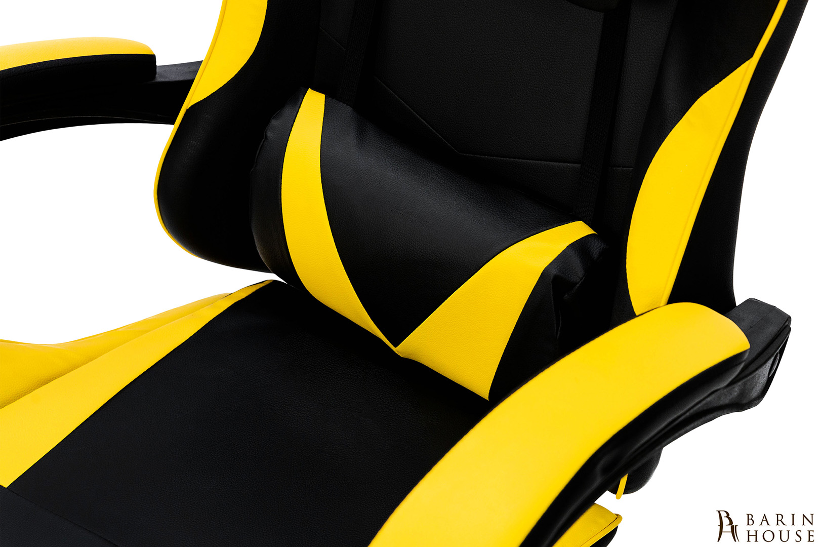 Купить Стул геймерский Слим черно-желтый 336247 photo 4