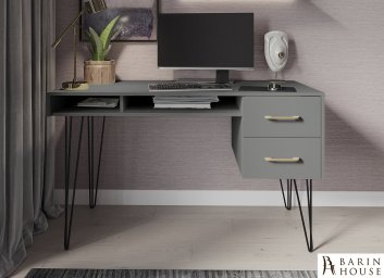 Купить Стол письменный Loft-2 (серый) 311305