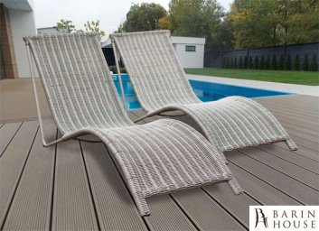 купити Шезлонг з ротанга Хвиля 196997