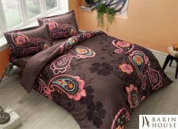 Купить Двуспальный евро комплект TAC Laven Black Сатин 166075