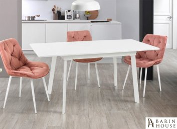 Купить Стол обеденный Этна (белый/белый) 313481