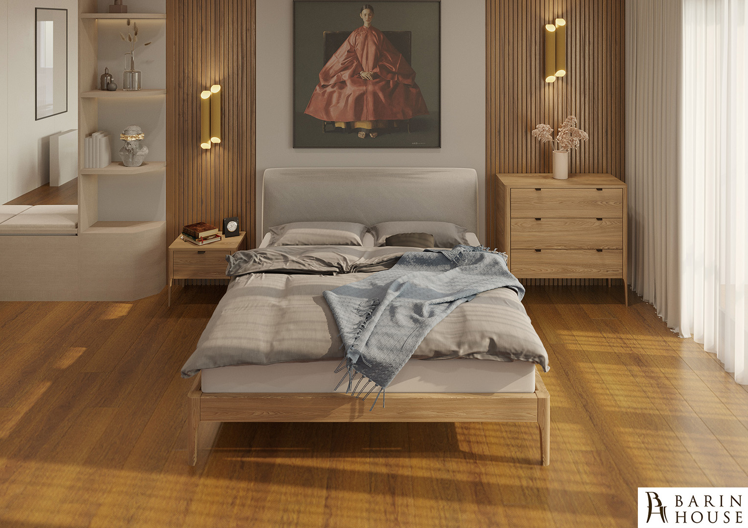 Купить Кровать Амстердам (ясень) 334202 photo 1