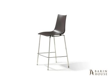 купити Напівбарний стілець Zebra Technopolymer Antracite 308572