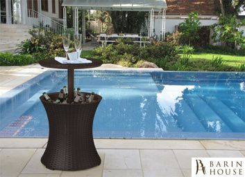 Стіл-траснформер Cool Bar Rattan 139847 barin.ua Купить Стіл-траснформер Cool Bar Rattan 139847