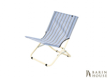 купити Шезлонг Мини (текстилен голубая полоса) 187253