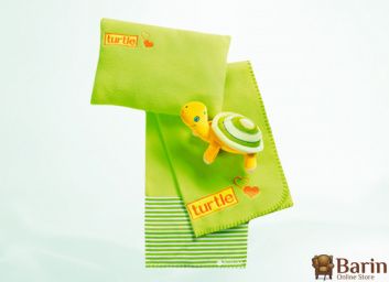 Плед Bocasa Kid's Dream Set Turtle 124773 barin.ua Плед Bocasa Kid's Dream Set Turtle