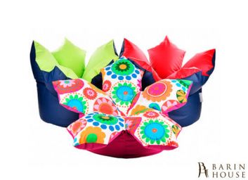 купити Крісло-мішок Magic Flowers (екошкіра) 172360