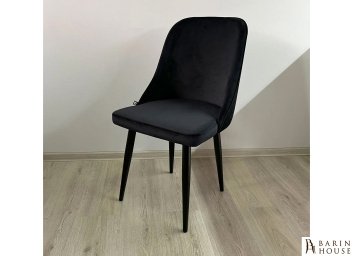 купити Стілець Martin чорний, чорні ніжки метал 295895