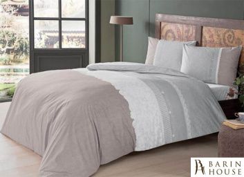Купить Двуспальный евро комплект TAC Marlie Grey Ранфорс 164854