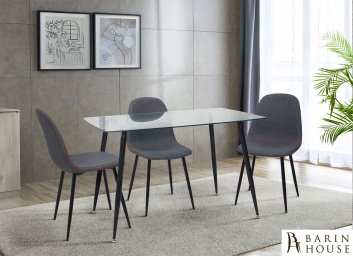 Купить Стол обеденный Грейс (черные ножки) 243083