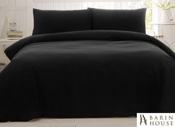 купити Натяжна простирадло BOSTON Jefferson Sateen Black 135516