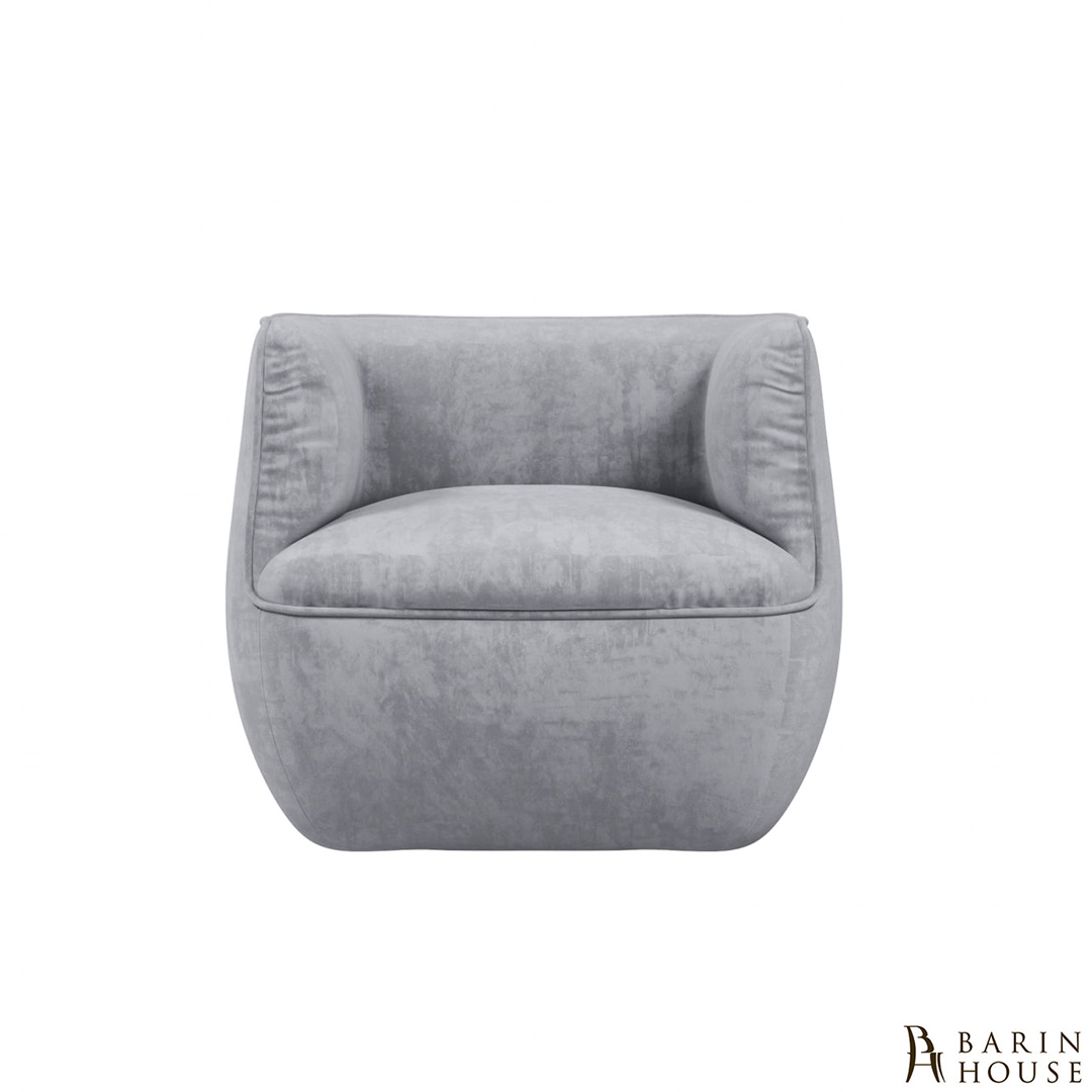 Купить Кресло дизайнерское Brune серый 332408 