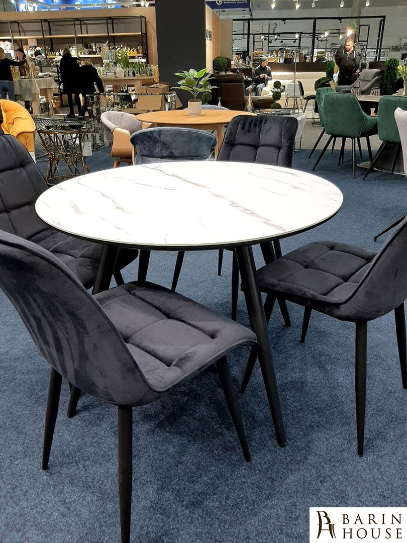 купити Стілець Chic Velvet чорний каркас/чорний 336573 