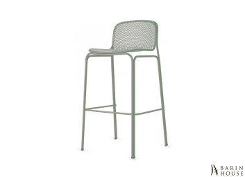 Купить Барний металевий стілець Villa 3 Light Grey 336546