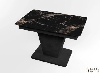 Купить Кухонный раскладной стол Slide Бетон черный black/13 294607