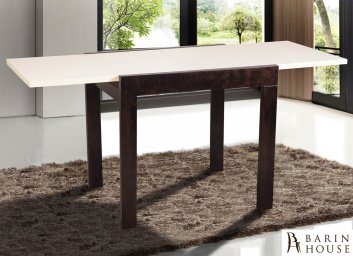Стіл-трансформер Слайдер (венге/крем) 303969 barin.ua Купить Стіл-трансформер Слайдер (венге/крем) 303969