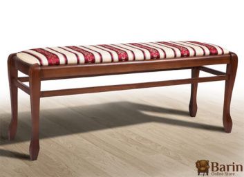 Купить Банкетка Сиеста (большая) темный орех/Jakard Poliester 5/1 120960