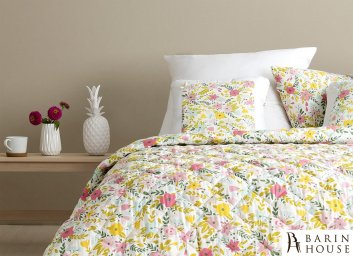 купити Покривало Стиль Куб (квіти/м'ята) 244023