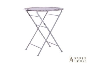 Купить Стол Мерибель металл, винтаж грей 174363