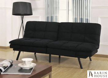 Купить Диван Алабама черный (ткань) 287741