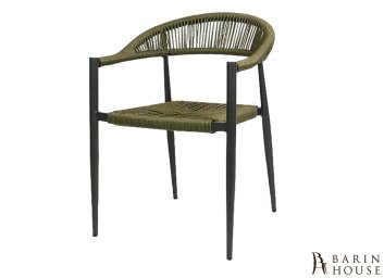 Купить Стул с подлокотниками Jonah Charcoal/Olive 314750