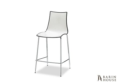 Купити                                            Напівбарний стілець Zebra Bicolore Antracite 308315