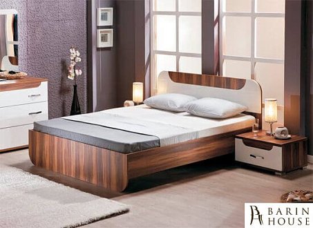 Двуспальная кровать из ДСП – самый популярный вариант