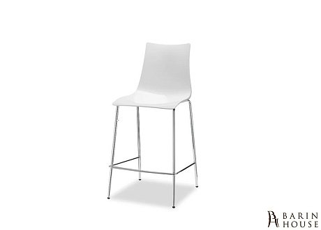 Купити                                            Напівбарний стілець Zebra Antishock (White) 308431