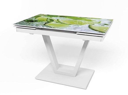 Купити                                            Кухонний стіл Maxi V білий (Maxi V/white/07) 226146