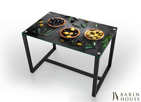 Купить                                            Обеденный стол в стиле лофт Range (Range kitchen/black 05) 224576