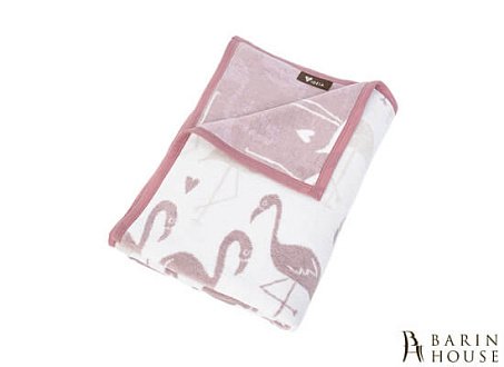 Купить                                            Покрывало-плед Kassandra Flamingo taupe 210424