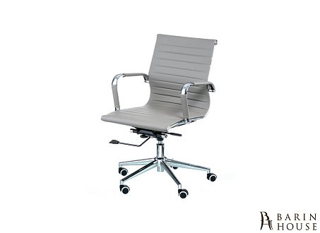 Купити                                            Крісло офісне Solano-5 Аrtlеathеr сірий 261298