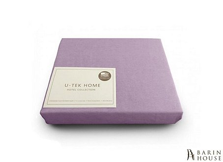 Купить                                            Постельный комплект U-TEK Hotel Collection Cotton Melange Lilac семейный 189837