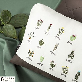 Купити                                            Подушка декоративна Cactus з вишивкою 244335
