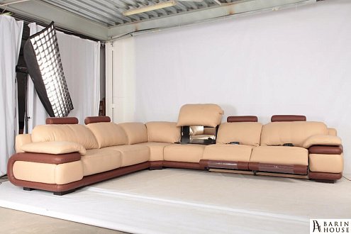 Купити                                            Кутовий модульний диван Річмонд c полками і баром 261979