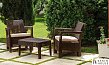 Купить Комплект садовой мебели Tarifa Balcony Set коричневый 275870