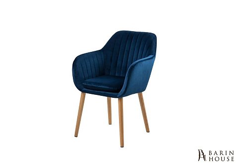 Купить                                            Обеденное кресло Emilia Oak Dark Blue 307267