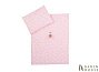 Купить Комплект детского постельного белья Корона розовый в коляску 211215