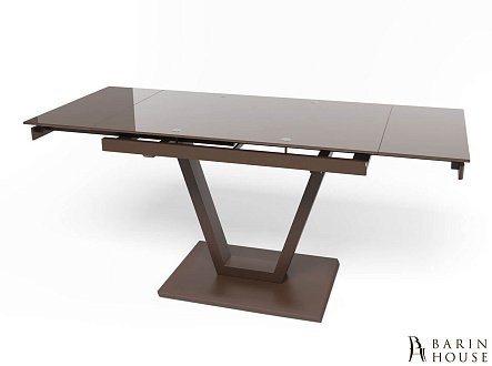 Купить                                            Обеденный стол Maxi V коричневый (MaxiV/brown/08) 226646